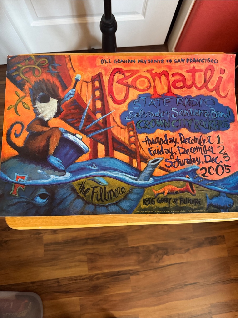 Vintage Ozomatli poster